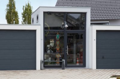 Großraumgarage als Werkstatt genutzt